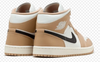 Beżowe Buty Nike Air Jordan 1 Mid Desert BQ6472-103 42,5 Damskie