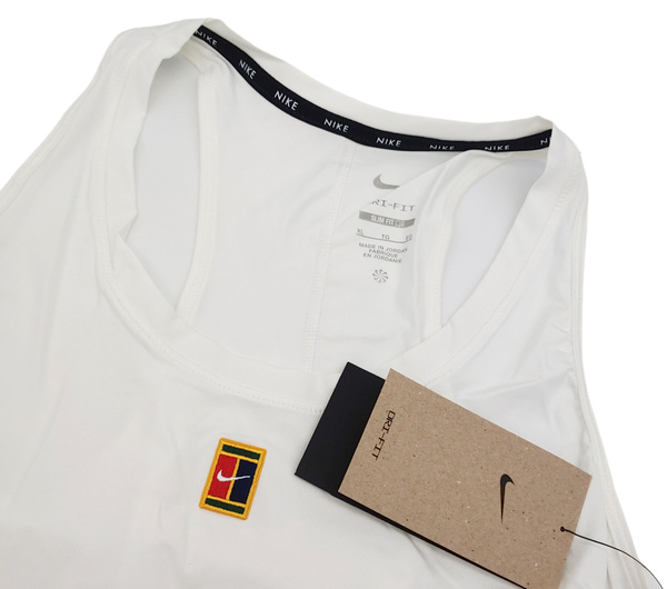 Damski Top Nike Court Dri-FIT DQ6800-100 XL Biały