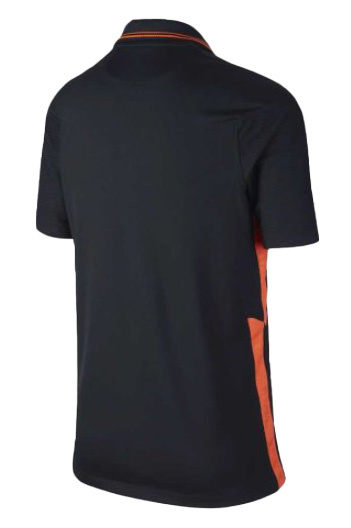Czarna Koszulka Junior Nike Holandia 2020 CD1042010 S 128-137 cm