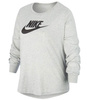 Nike Damska Bluzka CN57420-630 3X Szara Icon Longsleeve