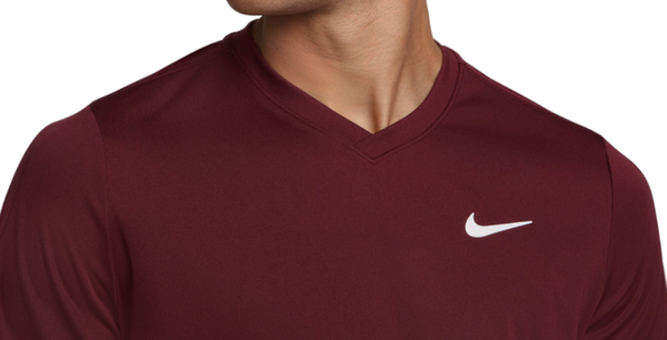 Koszulka Nike Tenisowa - Męska - Rozmiar XXL - Court Dri-FIT Victory - CV2982639 - Brązowa