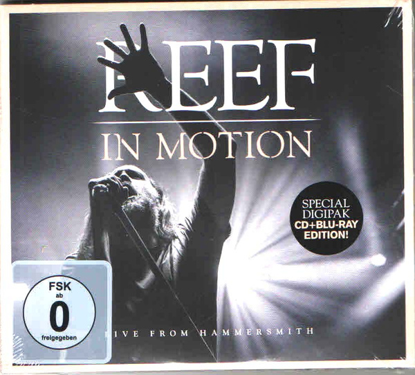 REEF  IN MOTION LIVE FROM HAMMERSMITH cd bluray