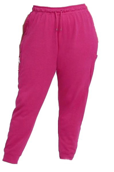 Różowe Damskie Spodnie Nike Air Fleece 3X DN4969-615