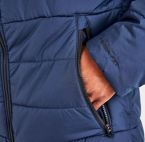 Niebieska Kurtka Nike DX2036-434 S Męska Therma-FIT Hybrid