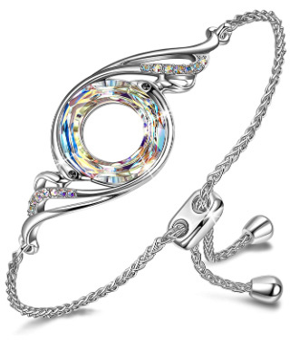 Bransoletka Kate Lynn Nirwana Feniksa Srebrzystoszara