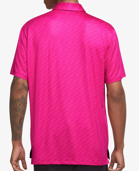 Różowa Koszulka Męska Polo Nike Vapor Micro Stripes DH0808642 M