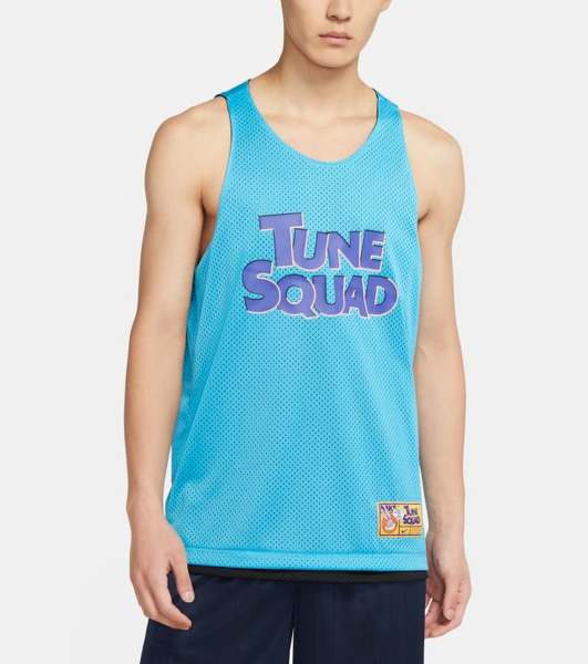 Koszulka Męska Nike x Space Jam DJ3894434 S Czarna/Niebieska