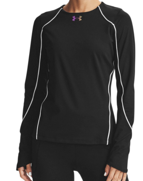 Czarna Bluza Damska Under Armour SM ColdGear - 1356356001