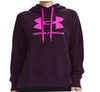 Under Armour Damska Bluza 1362915501 1X Fioletowa Rival Fleece Z Kapturem