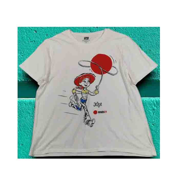 Koszulka Disney T-shirt Biały Jessie XL