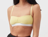 Biustonosz Calvin Klein - Żółty - Rozmiar XS - Unlined Balconette - 0040173WBE FE5