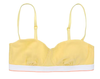 Biustonosz Calvin Klein - Żółty - Rozmiar XL - Unlined Balconette - 0040173WBE FE5