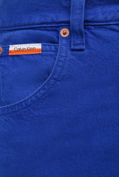 Niebieskie Jeansy Damskie Calvin Klein K20K203535C65 24/32 High Waist