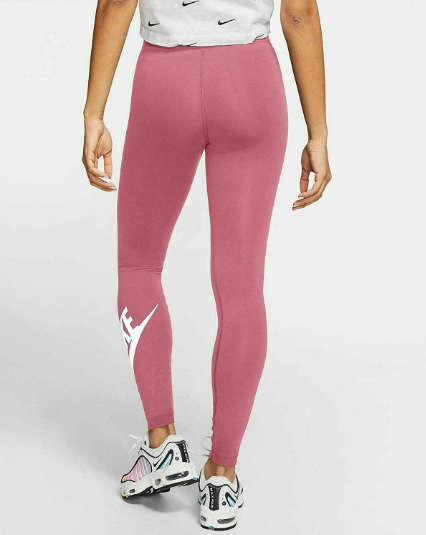 Różowe Damskie Legginsy Nike Tight Fit DB3903614 S