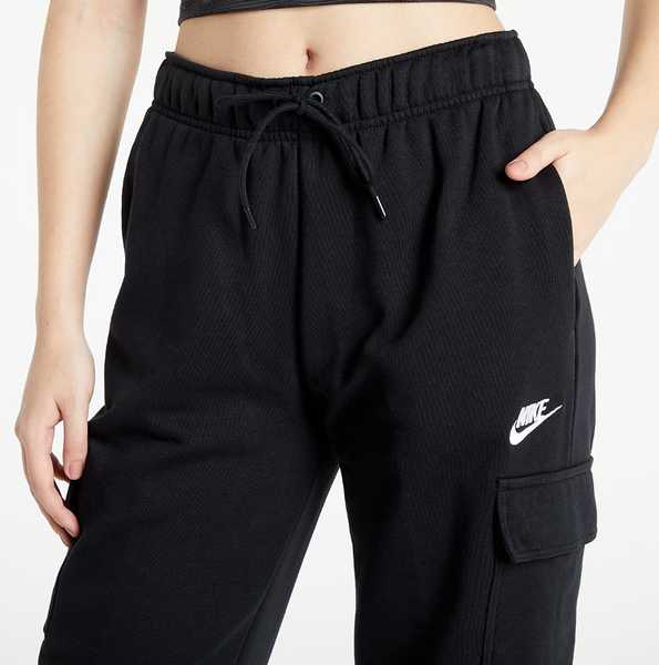 Damskie Spodnie Nike Sportswear Essentials Luźne Joggery Cargo DD8713-010 S