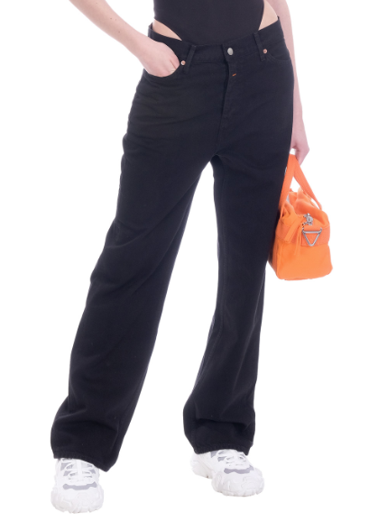 Czarne Jeansy Damskie Calvin Klein 32/32 K20K203543BEH Straight Leg