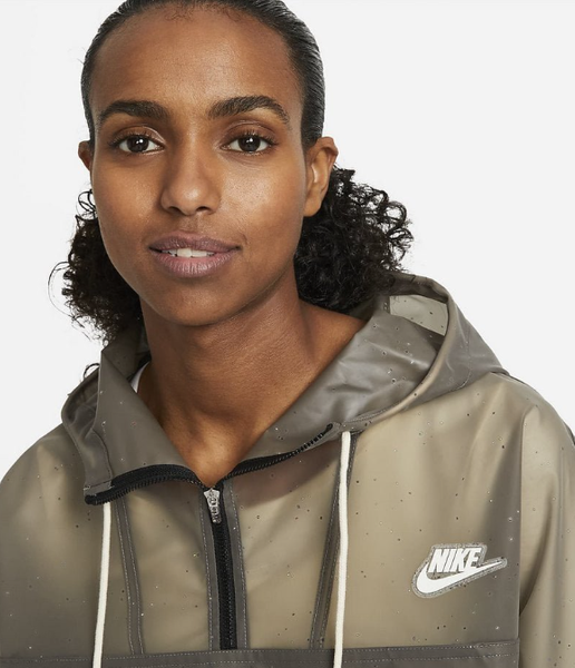 Kurtka Damska Nike Anorak Multikolor Brąz-Szary M DA7657-010