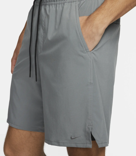 Szare Spodenki Nike Dri-FIT Unlimited 2w1 S – DV9332-084