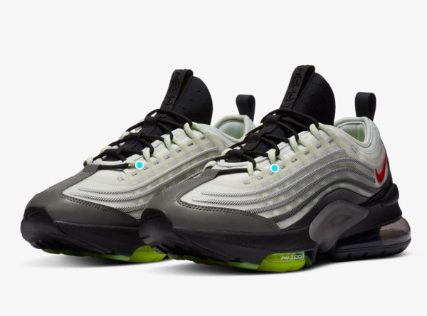 Sneakersy Air Max ZM950 NRG GS Szare DC0576-001 r. 38,5