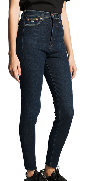 Granatowe Jeansy Damskie Tommy Jeans Obcisłe 25/30 – DW0DW09458