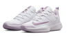 Białe Z Fioletowym Logo Buty Nike Court Vapor DH2945-033 40,5 Damskie