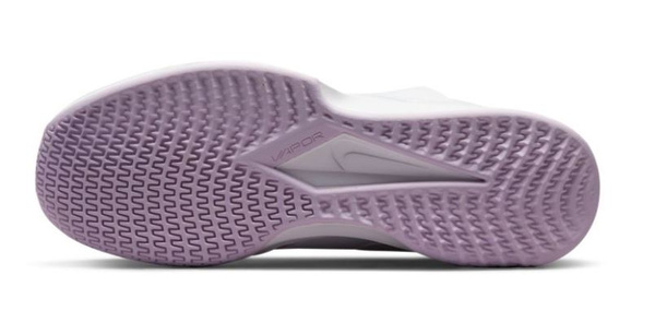 Białe Z Fioletowym Logo Buty Nike Court Vapor DH2945-033 40,5 Damskie