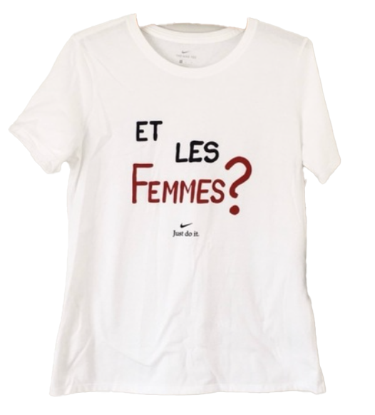 Biała Koszulka Nike CU5872-100 XL Damska Tee