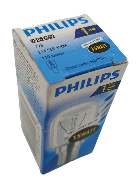 Żarówka  Standardowa 15W E14 SES  T25 100lm PHILIPS