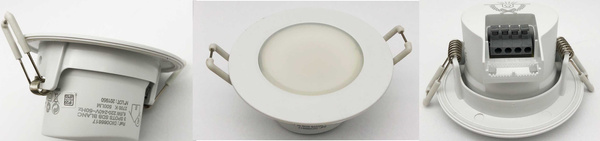 Zestaw 3 Reflektorów LED IP65 6,5W 500lm 2700K