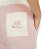 Różowe spodnie Nike Heritage Plush DD5710-601 XS Joggers