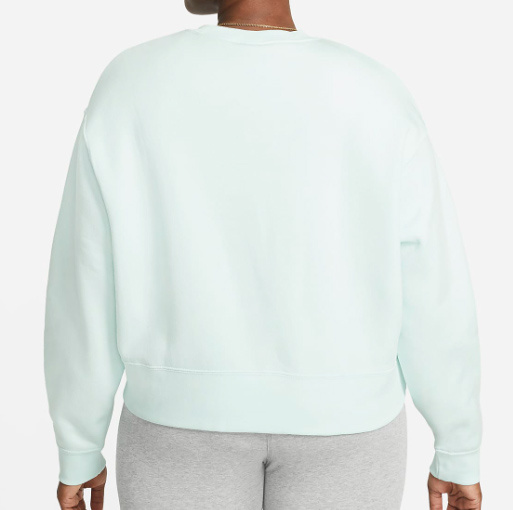 Nike Damska Bluza DD2911-394 2X Niebieska Loose Fit