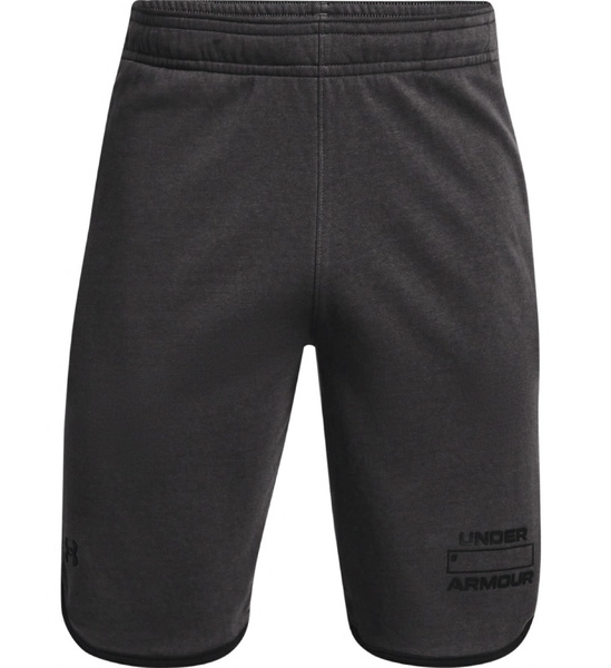 Czarne Męskie Spodenki Under Armour Fitted Rival Terry 1361632010 L