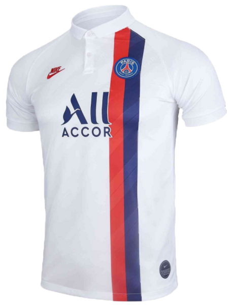 Dziecięca Koszulka Meczowa PSG Nike 3rd 19/20 AT2636-102 S (128-137 cm) Biała