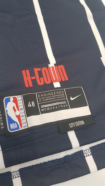 Granatowa Koszulka NBA Houston Jalen Green City Edition L