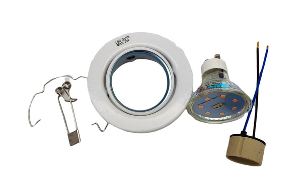 Zestaw 6 Reflektorów LED BKLicht GU10 3W 260lm 3000K