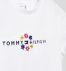 Biała Dziewczęca Koszulka Tommy Hilfiger KG0KG06172 104 cm