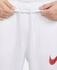 Białe Joggery Męskie Nike Swoosh Fleece DR9274-100 S