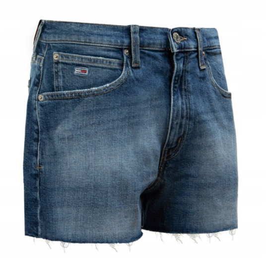 Tommy Hilfiger Spodenki Damskie - Jeansowe - Rozmiar 26 - DW0DW10083