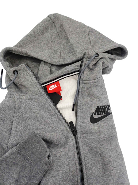 Szara bluza Nike AJ7339-091 M Damska z Kapturem Rozpinana