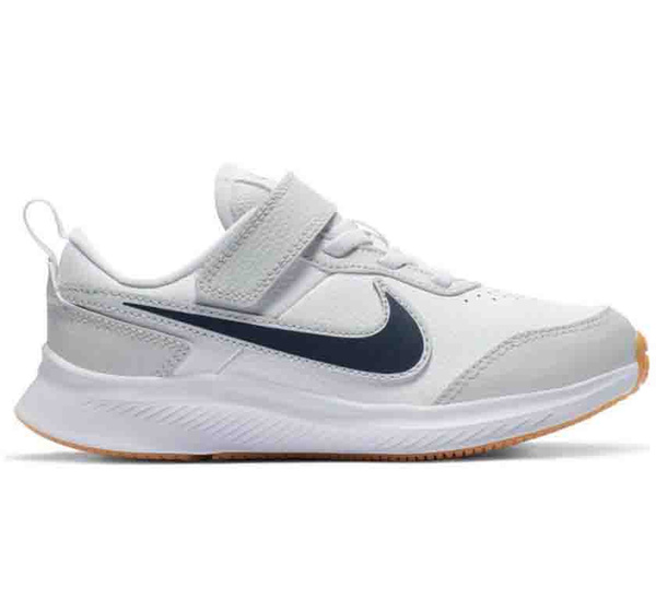 Białe Z Czarnym Logo Buty Nike Varsity PSV CN9393-100 35 Junior