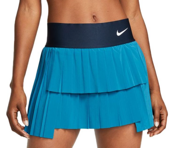 Niebieskia Spódniczka-Spodenki Nike CV4678-453 S Tenis