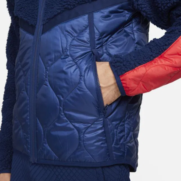 Niebieska Kurtka Nike DJ5820-492 XS Męska Barcelona Winter