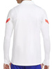 Nike Bluza Męska - Treningowa - Chelsea Strike Drill  - Zamek 1/4 - Biała - Rozmiar L - CK9605-101