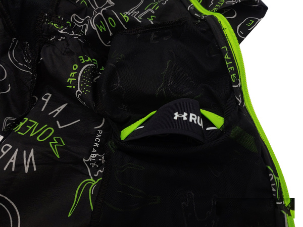 Czarna Kurtka Damska Under Armour 1362997-001 SM Run Packable