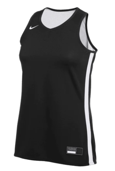 Top Dwustronny Damski Nike Czarny i Biały L CQ4368-012