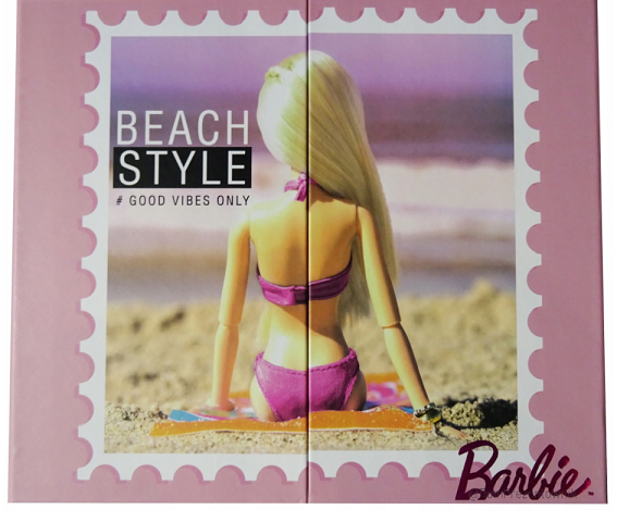 PLANER  BARBIE BEACH STYLE RÓŻOWY