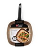 Russell Hobbs patelnia grillowa z powłoką nieprzywierającą czarno-złota 28 cm