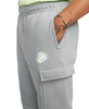 Męskie spodnie Nike Sportswear Cargo Fleece Szare XL FD0417-073