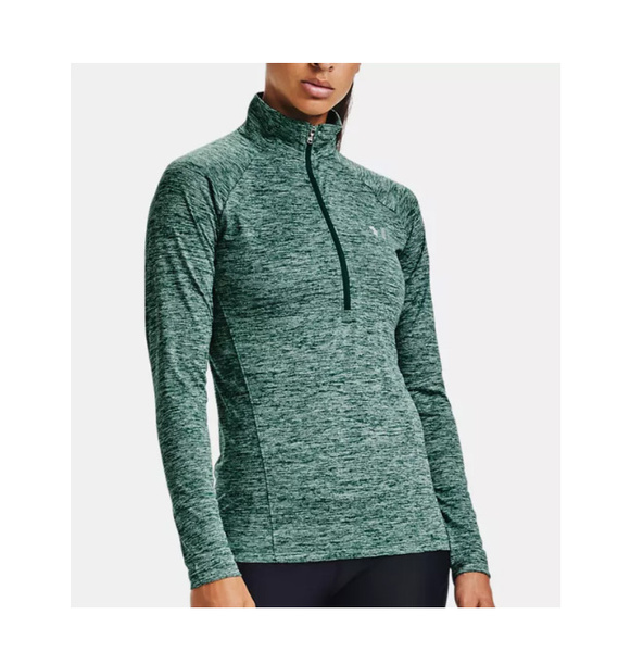 Ciemnozielona Koszulka Damska Under Armour SM 1320128386 HeatGear