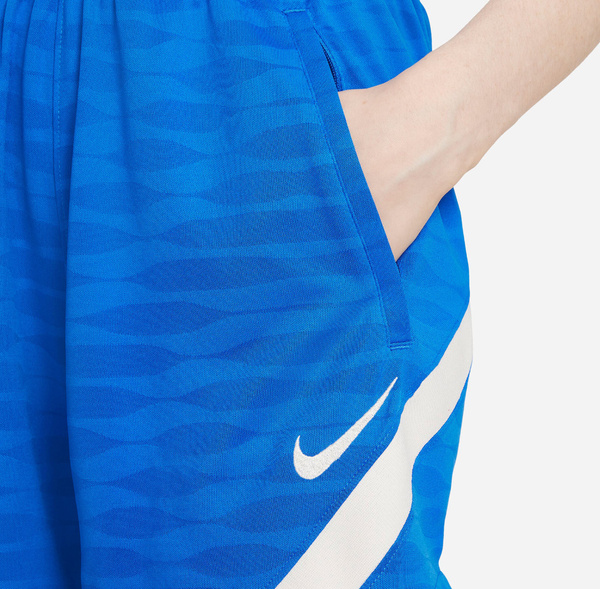 Niebieskie Spodenki Piłkarskie Damskie Nike DC0737-428 L FC Barcelona Strike